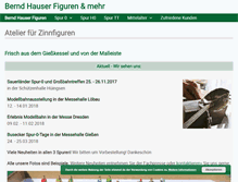 Tablet Screenshot of hauser-figuren.de